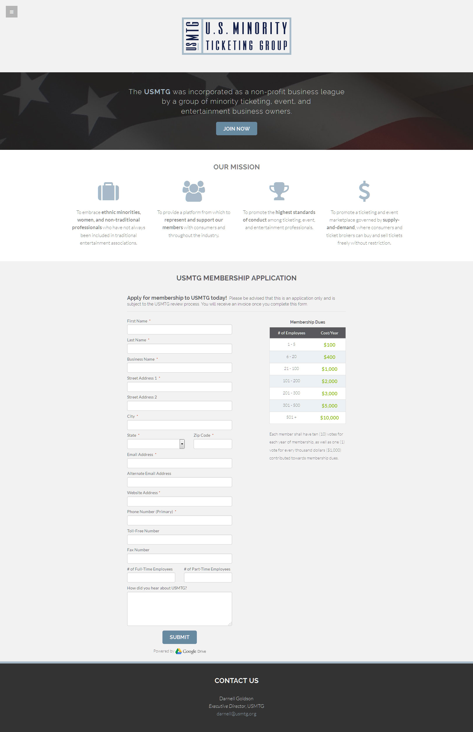 US Minority Ticketing Group